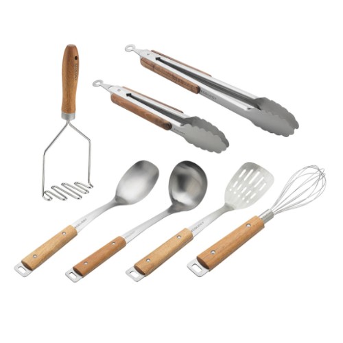 PROVISIONS STAINLESS STEEL UTENSIL SET OF 7
